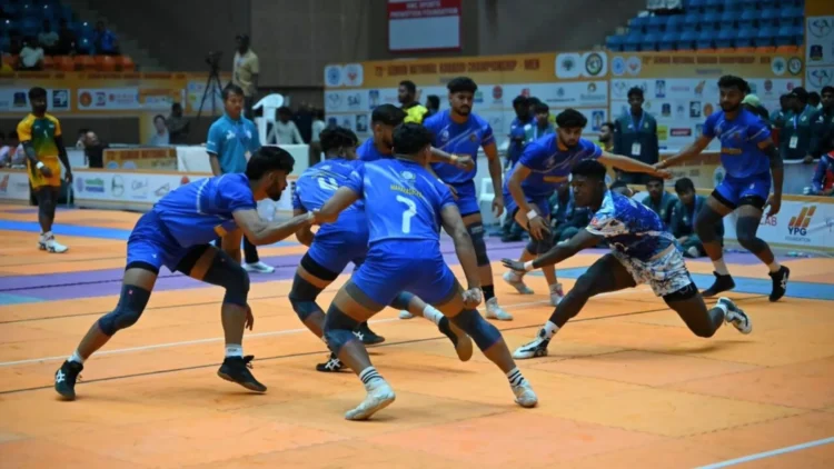 Haryana, Uttar Pradesh, Delhi and Tamil Nadu Maintain Momentum on Day 2 of 72nd Senior Nationals Men’s Kabaddi Championship 1 Haryana, Uttar Pradesh, Delhi and Tamil Nadu continue strong run on Day 2 of 72nd Senior Nationals Men’s Kabaddi Championship