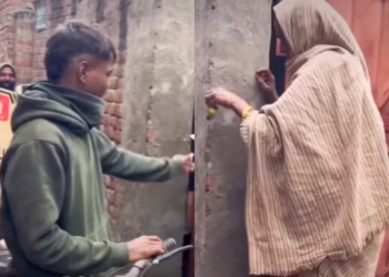 Punjabi Woman Welcomes Kabaddi Champion Son