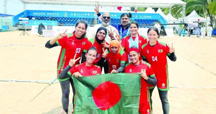 Bangladesh make winning start in Asian Beach kabaddi
