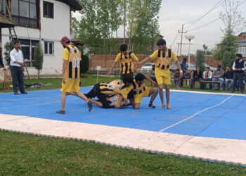 GDC Qazigund Hosts Kabaddi Match to Champion "Nasha Mukt Bharat" 8 GDC Qazigund organises Kabaddi match