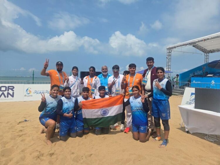 Golden Victory for Indian Women at 2026 Asian Beach Games 1 Women's Kabaddi team bags gold at Asian Beach Games in China, men's team in final