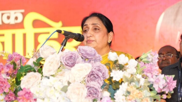 Sunetra Pawar Calls for Technological Integration in Kabaddi at Koradi Meet 1 Sunetra Pawar