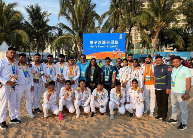 India’s Beach Kabaddi Campaign in Sanya: Gold for Women, Silver for Men 1 India Beach Kabaddi Sanya Campaign