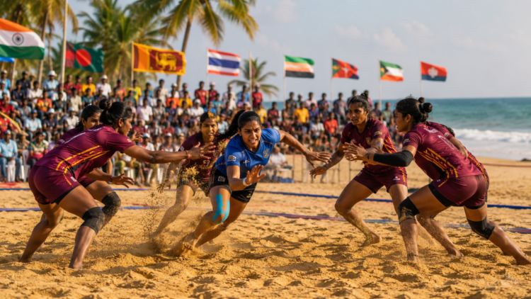 India Women Win Sixth Straight Asian Beach Kabaddi Gold