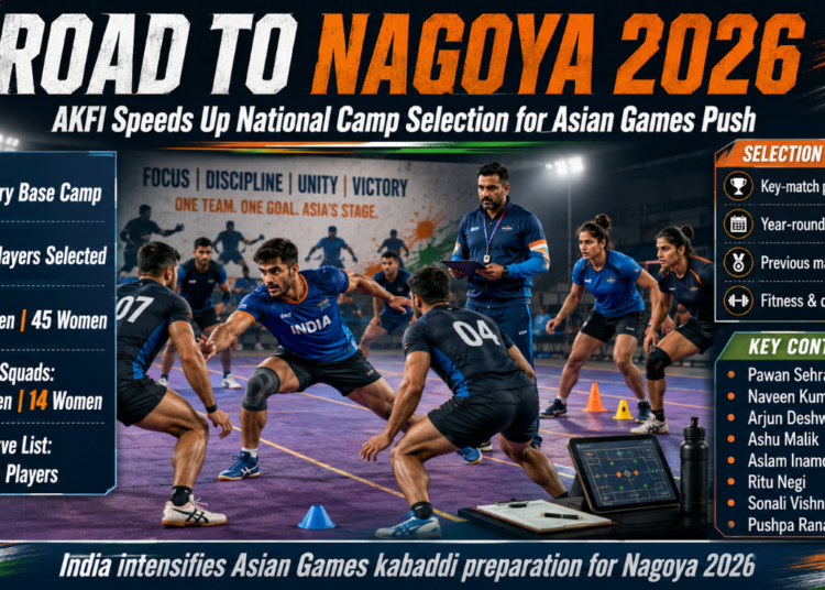 Road to Nagoya 2026: AKFI Accelerates Asian Games Kabaddi Selection Process