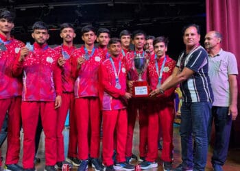 Jaipur Region Wins Silver at KVS National Kabaddi Championship