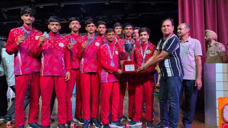 Jaipur Region Wins Silver at KVS National Kabaddi Championship