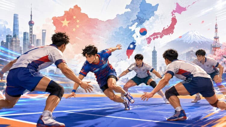 From Anime to the Circle: How Kabaddi Captured the Imagination of East Asia 1 How Kabaddi Grew in East Asia Through Anime and Competition