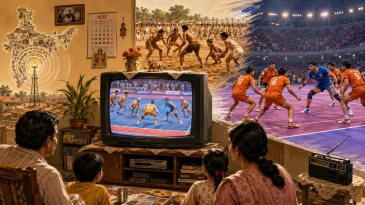 Before Prime-Time Lights: How Doordarshan Introduced Kabaddi to Indian Living Rooms 1 How Doordarshan Brought Kabaddi to Indian Homes