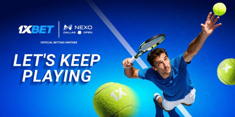 1xBet Renews Dallas Open Partnership as Official Betting Partner