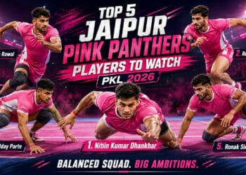 Pro Kabaddi League: Top 5 Jaipur Pink Panthers Players to Watch in PKL 2026 1 Top 5 Jaipur Pink Panthers Players to Watch in PKL 2026
