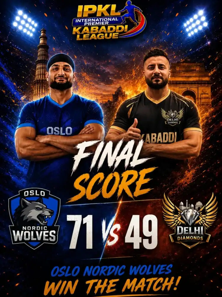 Oslo vs Delhi IPKL 2026 Match 2 Review and Highlights