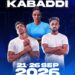 Asian Games 2026: Defending Champions India Announce Kabaddi Squads 2 India Announce Kabaddi Squads for Asian Games 2026