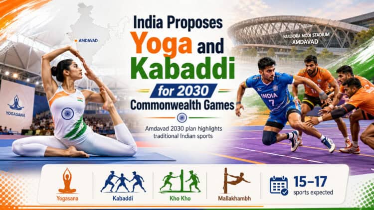 India Pushes Yoga and Kabaddi for 2030 Commonwealth Games