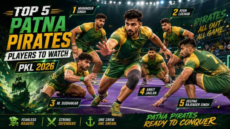 Pro Kabaddi League: Top 5 Patna Pirates Players to Watch in PKL 2026 1 Top 5 Patna Pirates Players to Watch in PKL 2026