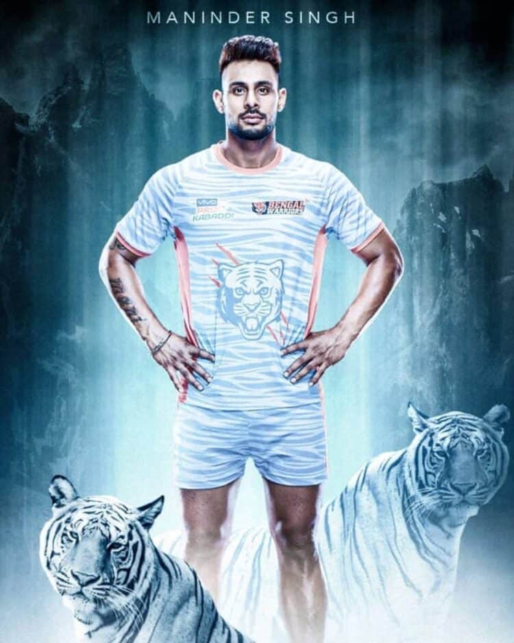 Maninder Singh 234 Raid Points Away From Pardeep Narwal’s PKL Record