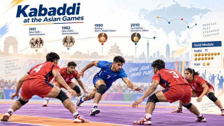 When Was Kabaddi Introduced to the Asian Games? History, Debut and Gold Medal Winners 1 When Was Kabaddi Introduced to the Asian Games? Full History