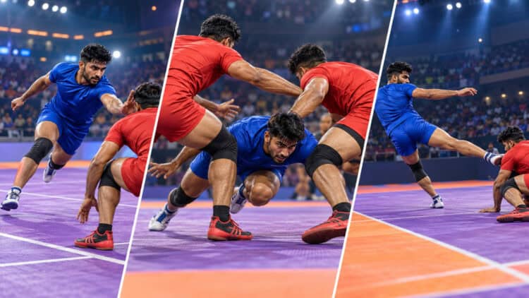 Kabaddi Raid Types Explained: Hand Touch, Toe Touch, Dubki and More 1 Kabaddi Raid Types Explained: Hand Touch, Dubki & More